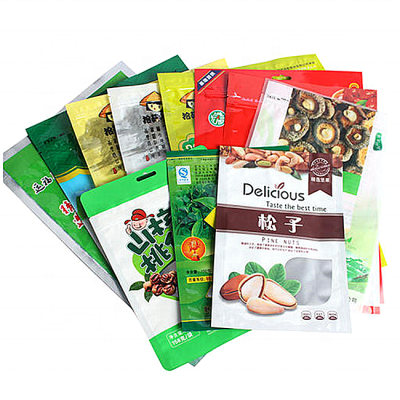 Factory customization Food Bags Packing Plastic For Products Snack Personalized Aluminium Packaging Bag With Zipper